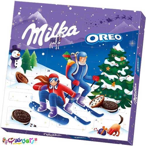 شکلات کریسمس میلکا و اورئو کادویی 284 گرم