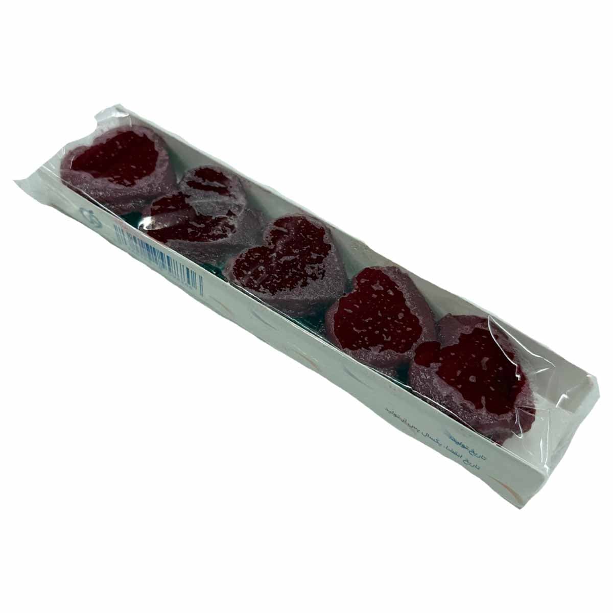لواشک میوه ای ترش طرح قلب ( لاو ) آذربایجان 100 گرم