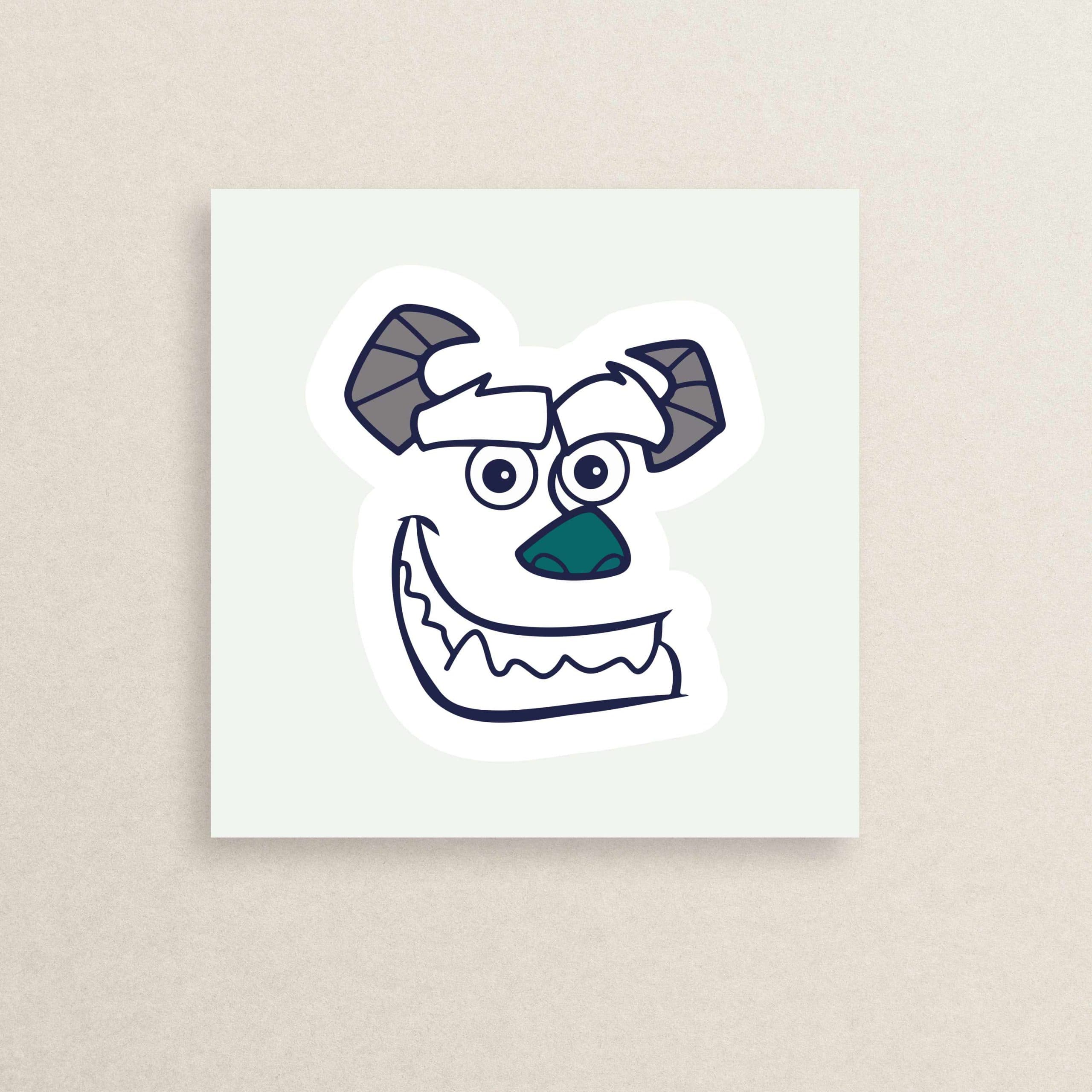 استیکر کارخانه هیولاها 18 | Monsters Inc sticker 18