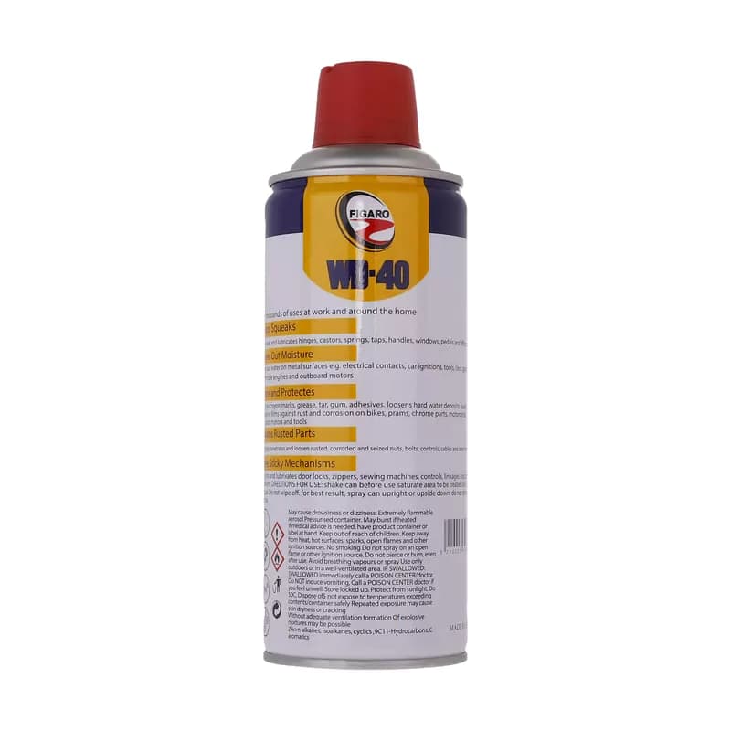 اسپری روان کننده فیگارو مدل WD-40 حجم 450 میلی لیتر — تصویر ۲