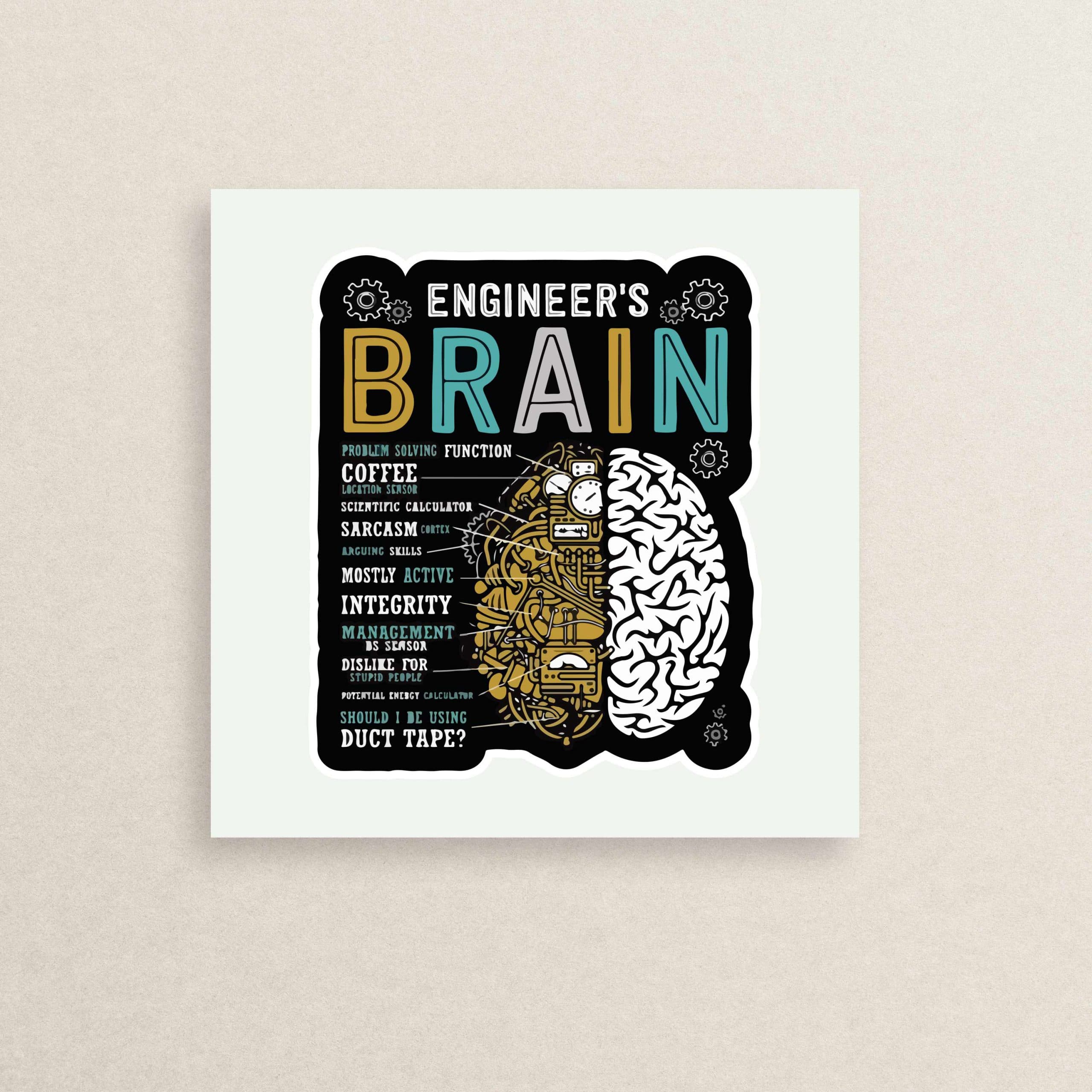 استیکر پزشکی – مغز 27 | Medical – Brain sticker 27