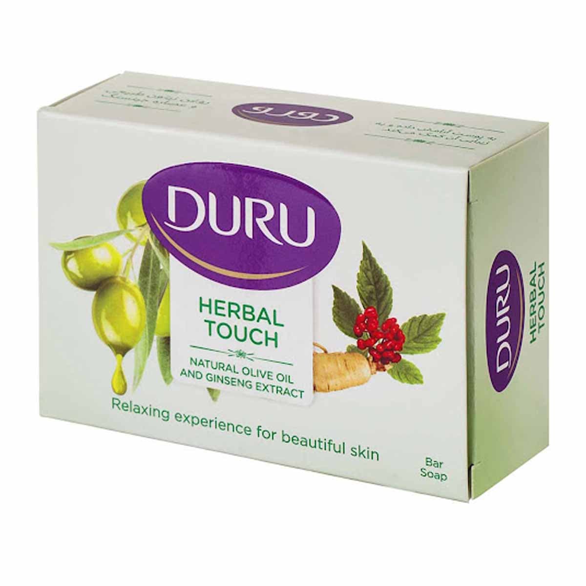 صابون بهداشتی حاوی روغن زیتون و عصاره جینسنگ دورو 120 گرم