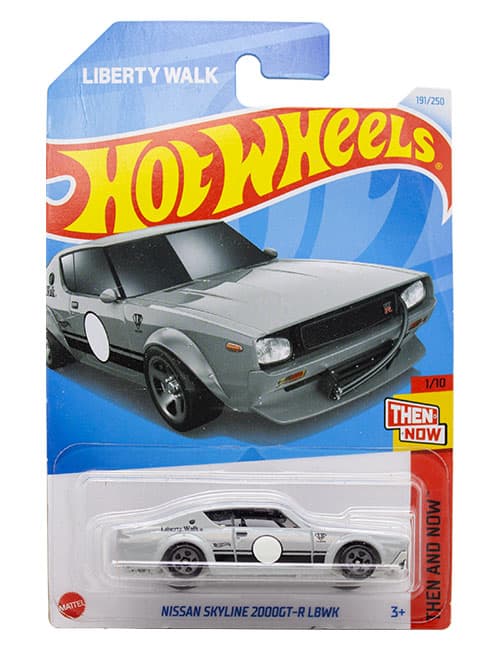 ماشین دکوری مدل Nissan Skyline 2000GT-R LBWK برند Hot Wheels