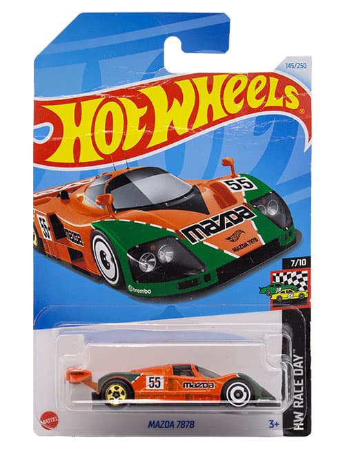 ماشین دکوری مدل Mazda 787B برند Hot Wheels