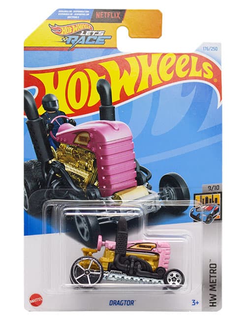 ماشین دکوری مدل Dragtor برند Hot Wheels