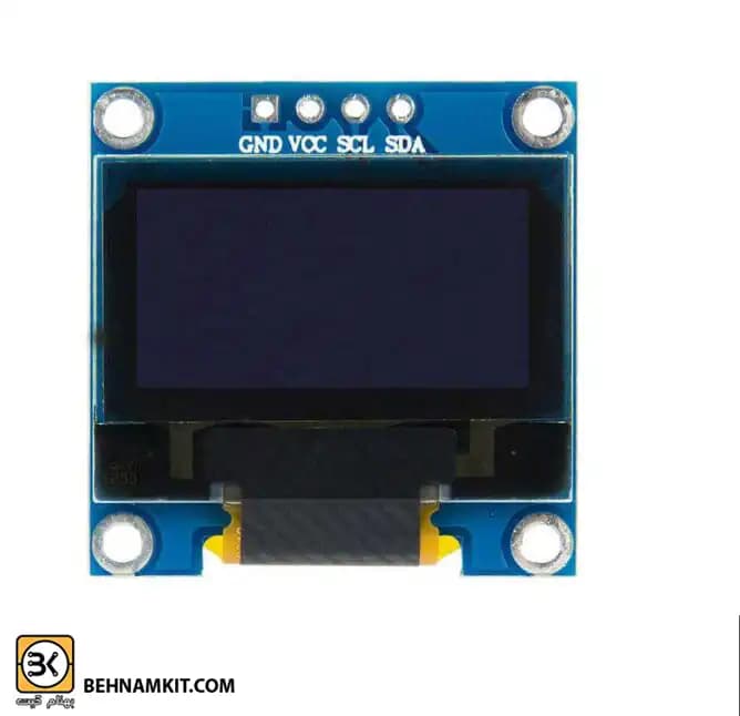 LCD 64*128 0.96 inch with i2c yellow blue
