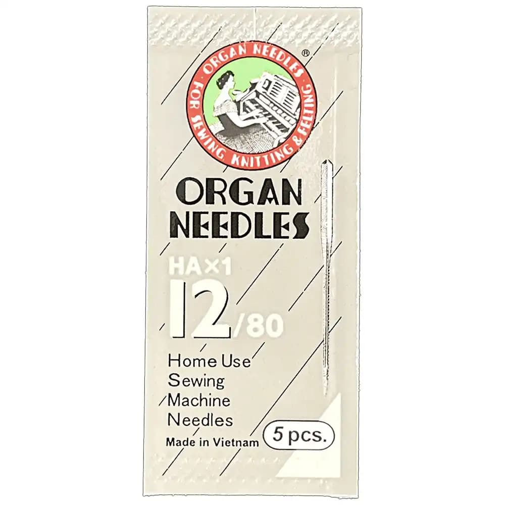 سوزن چرخ خیاطی خانگی و ژانومه ژاپنی اورگان OGRAN سایز 12 HA
