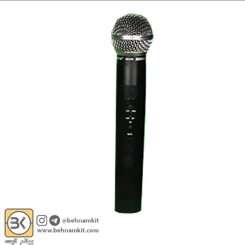 اکو همراه پرتابل JBL 200 شارژی + میکرفون بیسم — تصویر ۴