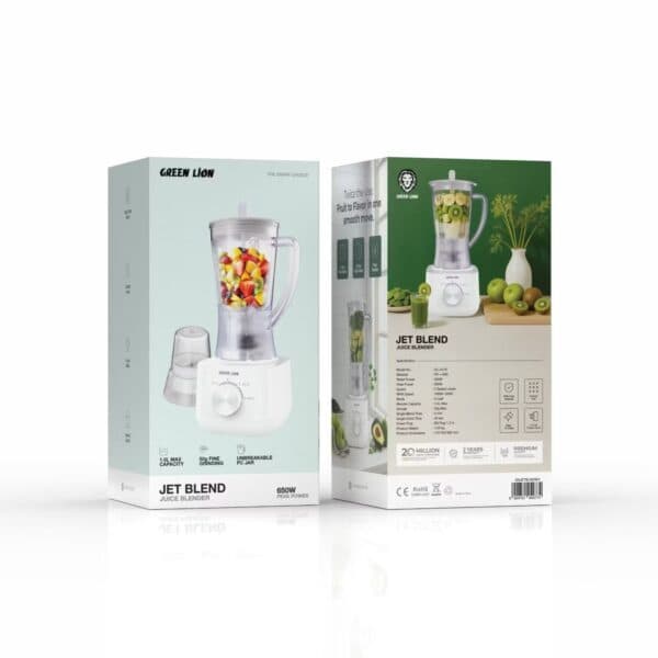 مخلوط‌کن قدرتمند گرین لاین مدل Jet Blend با توان ۶۵۰ وات — تصویر ۶