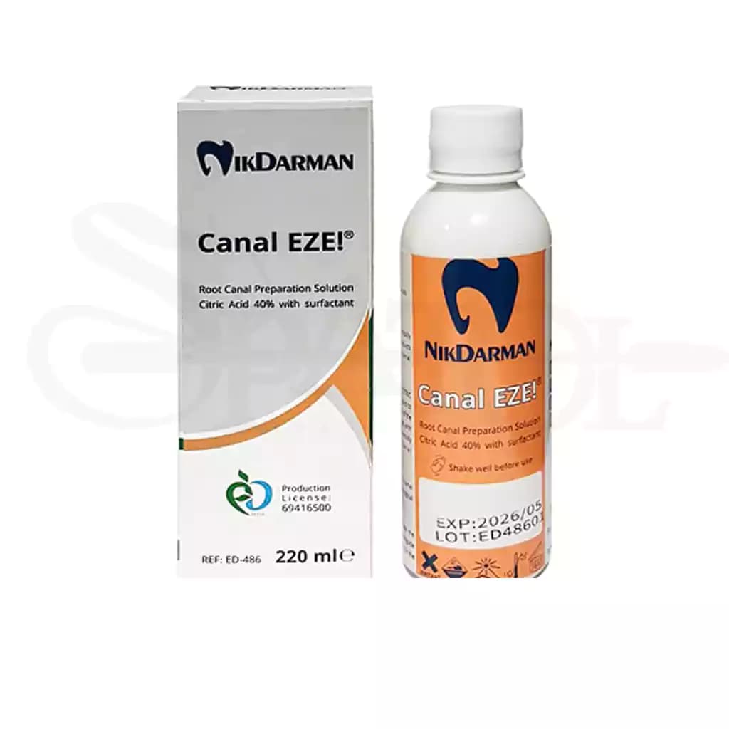 اسیدسیتریک نیک درمان 40%Canal EZE Solution Nik Darman