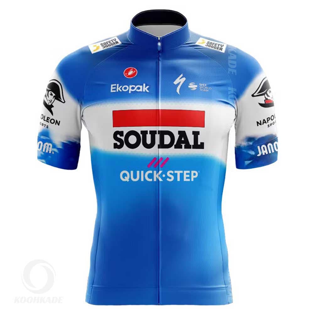 ست لباس دوچرخه سواری آستین کوتاه SOUDAL