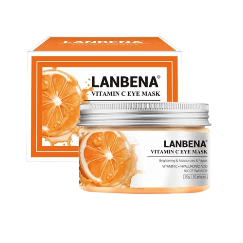 ماسک دور چشم ویتامین C برند لانبنا LANBENA