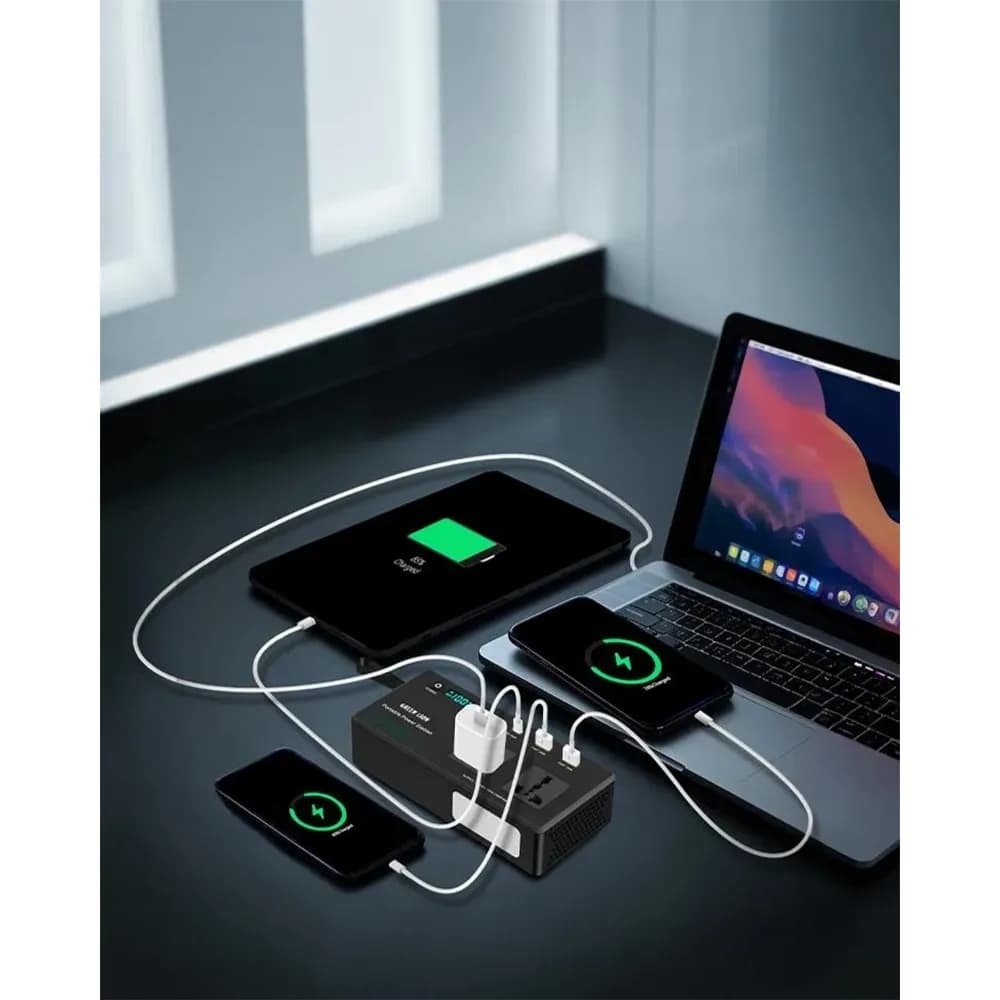 پاور استیشن و پاوربانک ۲۷۰۰۰ میلی‌آمپر گرین لاین مدل Volt Mate — تصویر ۵