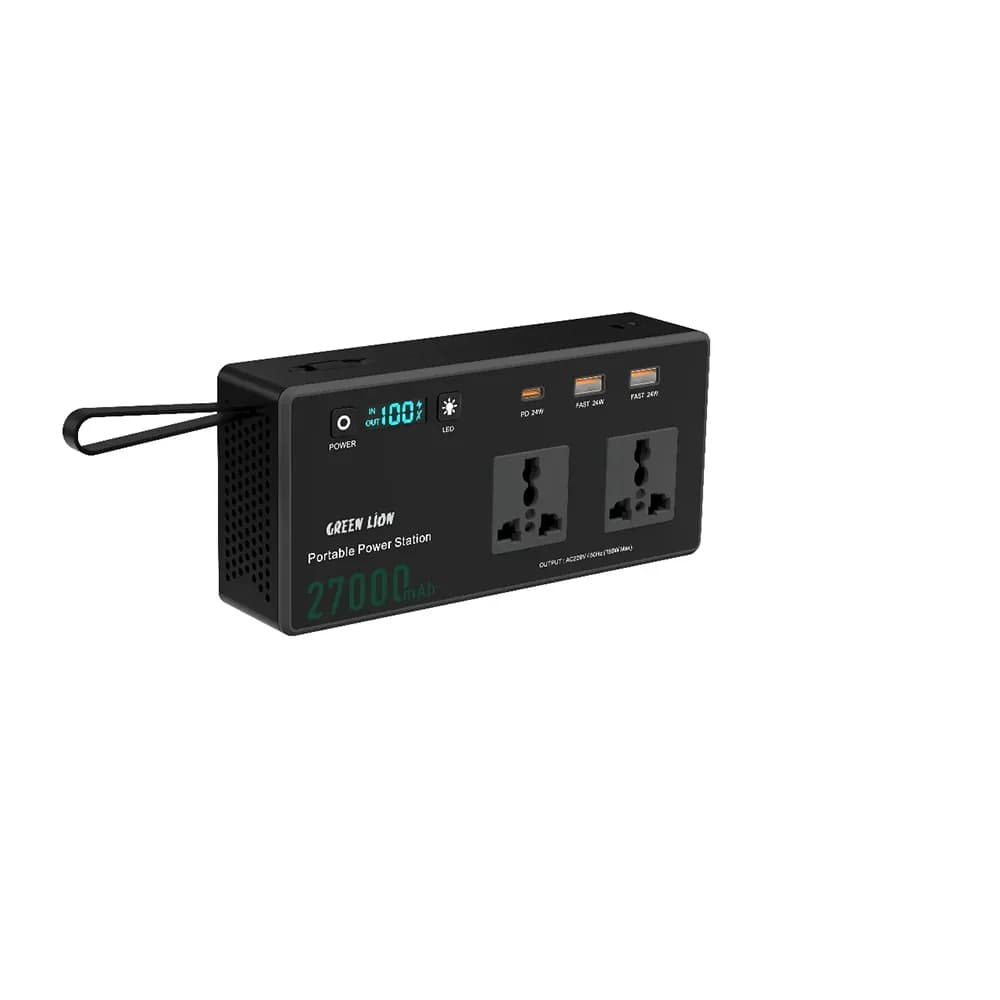 پاور استیشن و پاوربانک ۲۷۰۰۰ میلی‌آمپر گرین لاین مدل Volt Mate — تصویر ۳