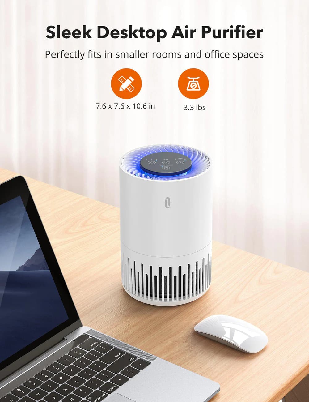 دستگاه تصفیه هوا برند taotronics مدل TT-AP001 — تصویر ۵