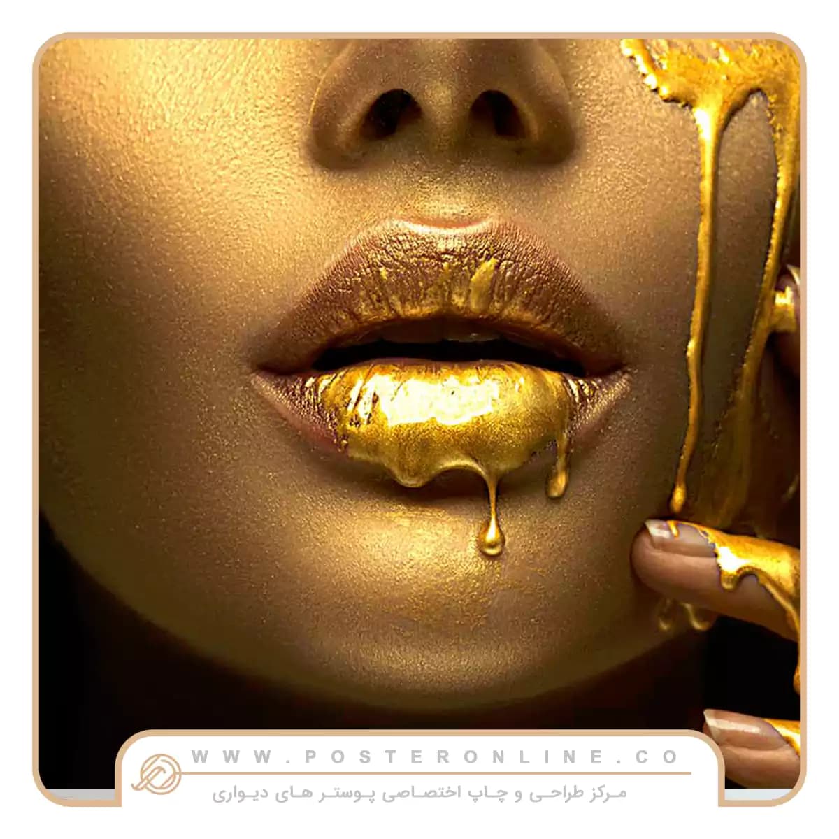 پوستر دیواری آرایشگاه زنانه طرح چهره کد mt-83722 — تصویر ۲
