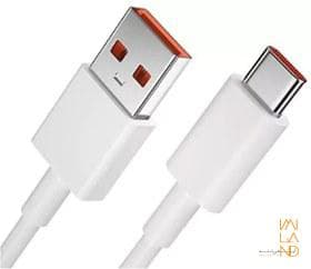 کابل شارژ سریع تایپ سی شیائومی Xiaomi 6A Type-C