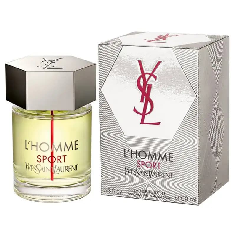 ایو سن لورن لهوم اسپرت ادوتویلت مردانه 100 میل YSL L’HOMME SPORT EDT 100ML — تصویر ۳