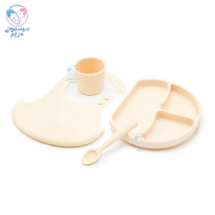 ست ظرف غذا سیلیکونی بیبی جم 728 Baby Jem