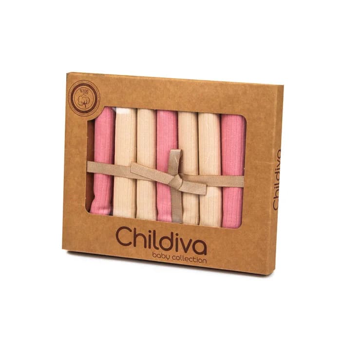 دستمال دست و صورت 7 عددی چیلدیوا 24003 Childiva — تصویر ۵