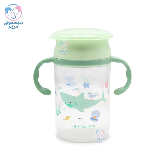 لیوان 360 درجه دسته دار 300 میل Deep Sea کیکابو Kikkaboo