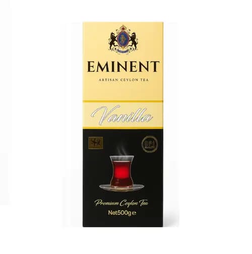 6 بسته چای امیننت eminent مدل وانیل Vanilla op1 وزن 500 گرم (اورجینال) — تصویر ۳