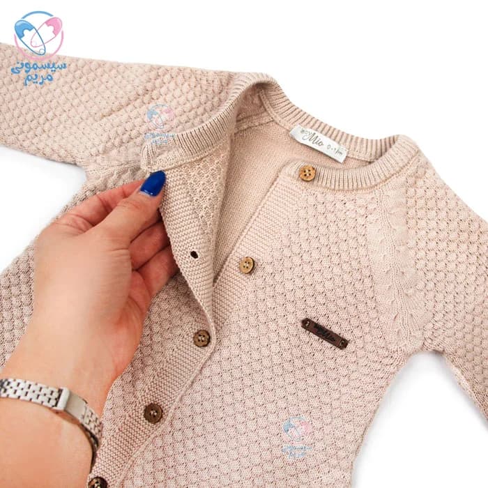 سرهمی بافت جورابدار بیبی میو 4051 Baby Mio — تصویر ۲