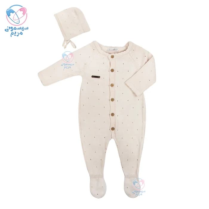 سرهمی بافت جورابدار بیبی میو 4055 Baby Mio