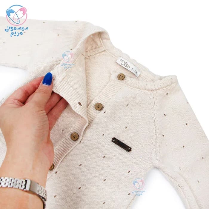 سرهمی بافت جورابدار بیبی میو 4055 Baby Mio — تصویر ۲