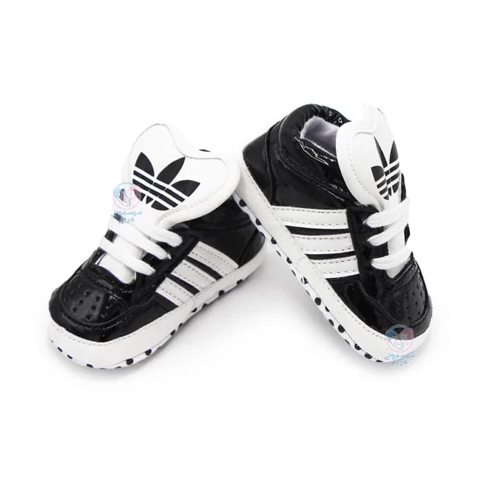 پاپوش زبونه پهن بغل سه خط سفید آدیداس Adidas — تصویر ۸