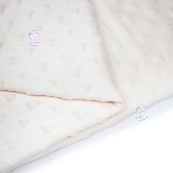 پتو مخمل طرح قلب بی بیبی Bi baby 64637 — تصویر ۳
