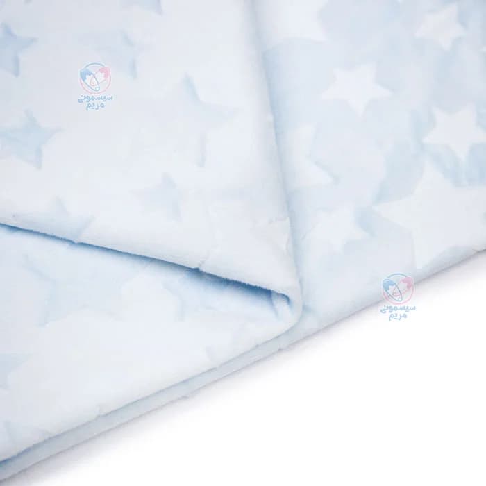 پتو مخمل طرح ستاره درشت بی بیبی Bi baby 64726 — تصویر ۳