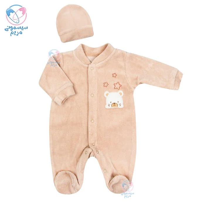 سرهمی مخمل طرح خرس فلکسی Flexi 214163 — تصویر ۵