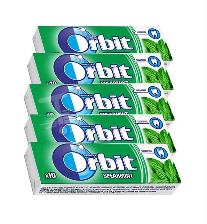 آدامس اوربیت Orbit طعم نعناع بسته 30 عددی