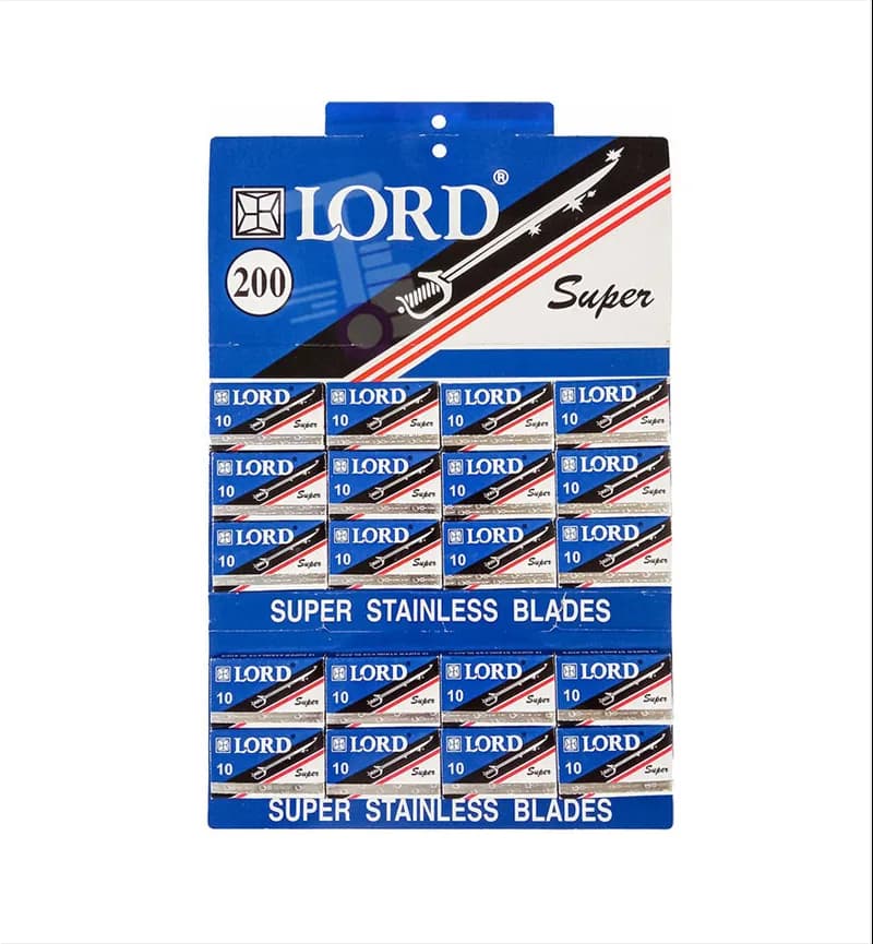 تیغ سنتی لرد Lord بسته 20 عددی