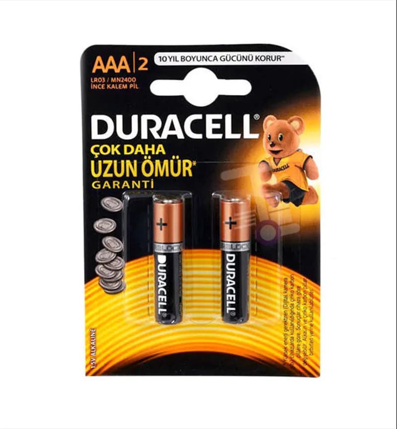 باتری نیم قلمی دوراسل Duracell