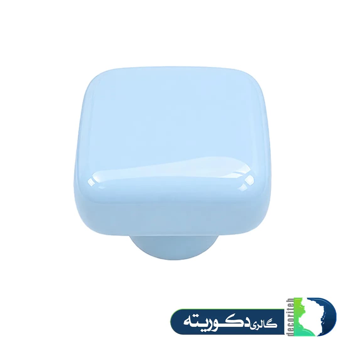 دستگیره تک پیچ عروسکی سرامیکی مربع برند کاپران