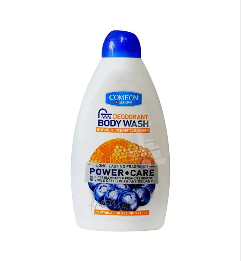 شامپو بدن کامان Comeon مدل Power + Care