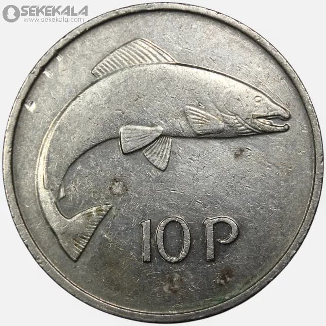 سکه 10 پنس ایرلند 1982