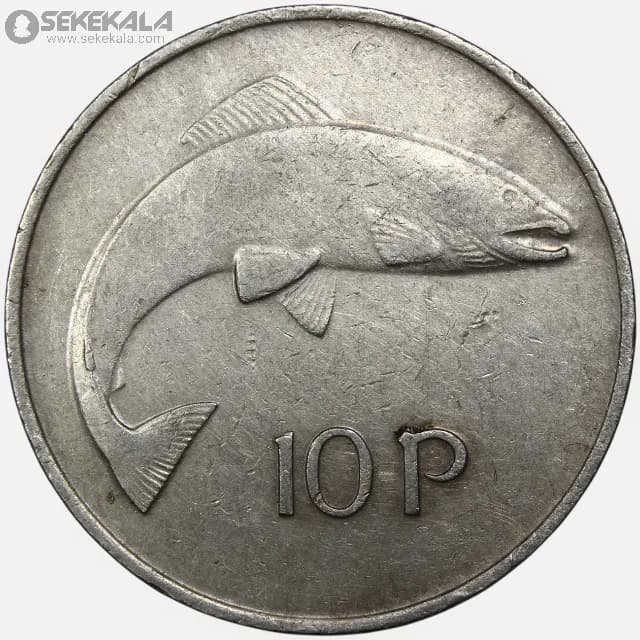 سکه 10 پنس ایرلند 1976