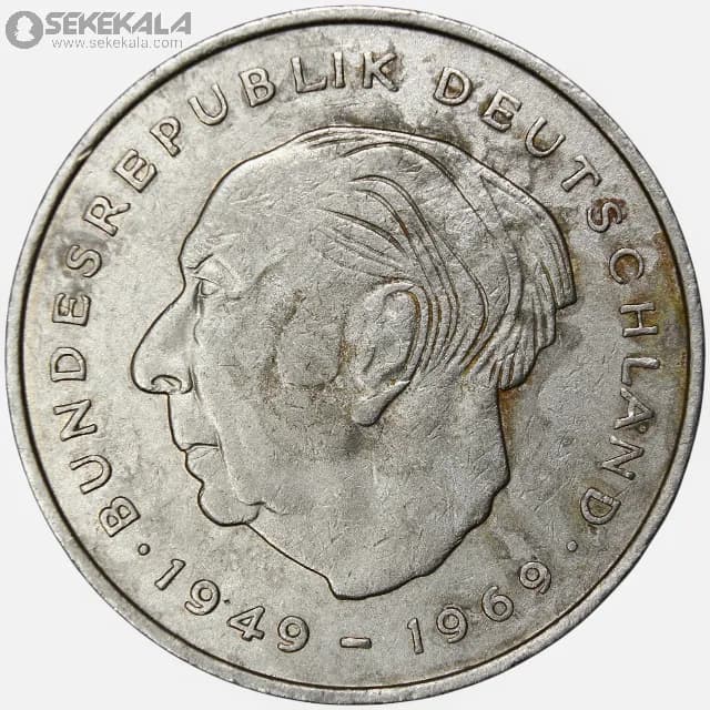 سکه 2 مارک یادبودی آلمان 1973