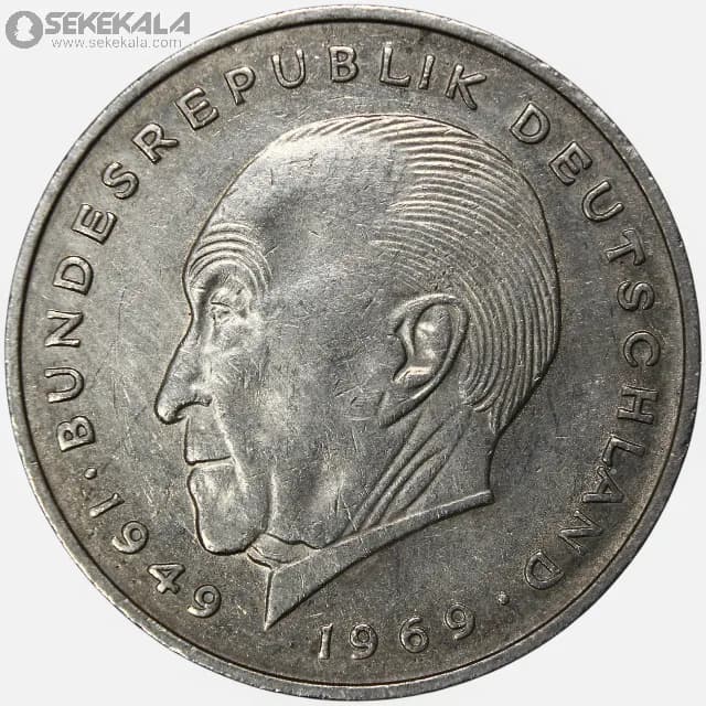 سکه 2 مارک یادبودی آلمان 1972