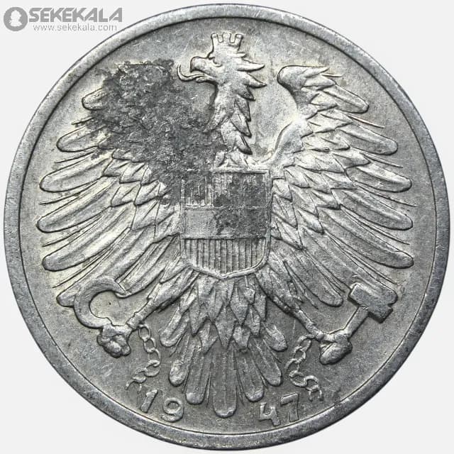 سکه 1 شیلینگ اتریش 1947 — تصویر ۲
