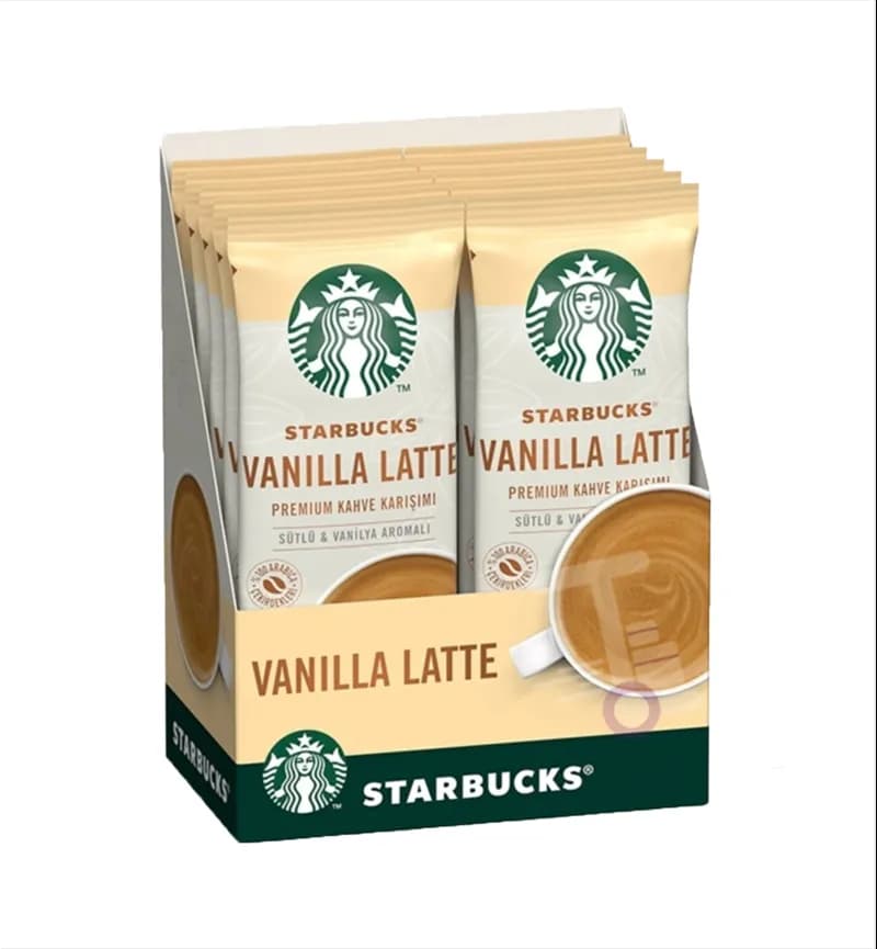 لاته وانیل استارباکس (Starbucks) 10 تایی