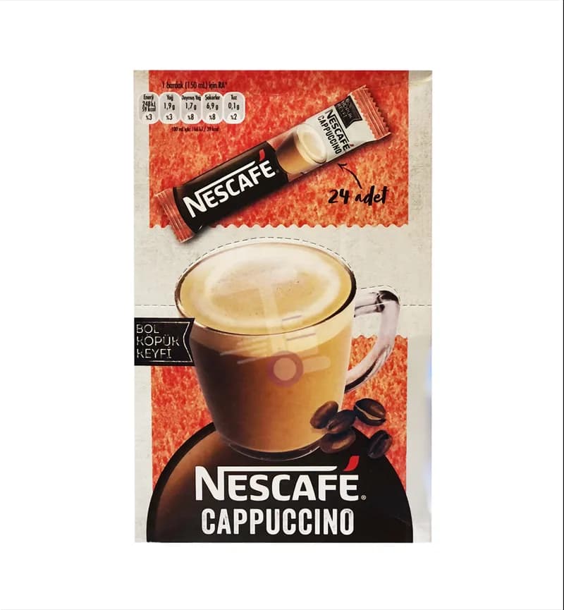 کاپوچینو نسکافه (Nescafe) بسته 24 تایی
