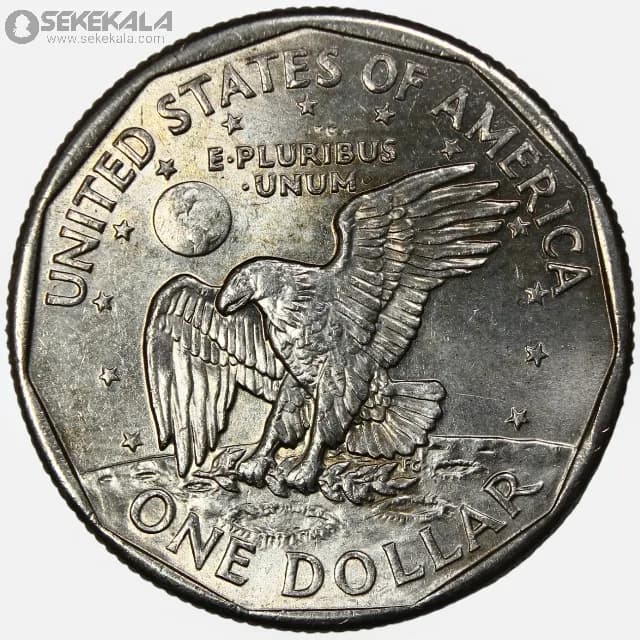 سکه 1 دلار آمریکا 1999 P (سوزان)(UNC) — تصویر ۲