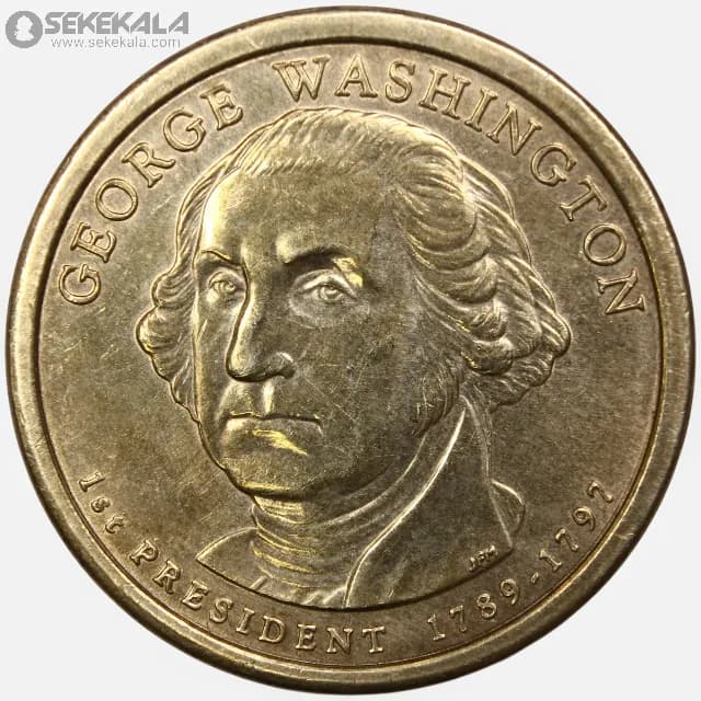 سکه 1 دلار ریاست جمهوری آمریکا 2007 (جرج واشنگتن)