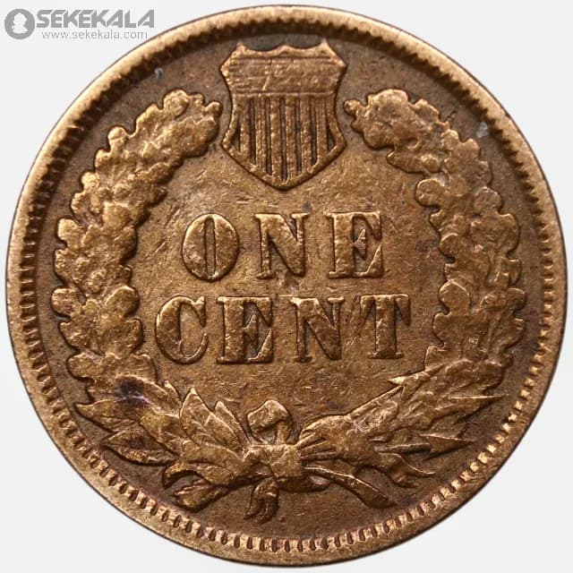 سکه 1 سنت قدیمی آمریکا 1898 (سرخپوست) — تصویر ۲
