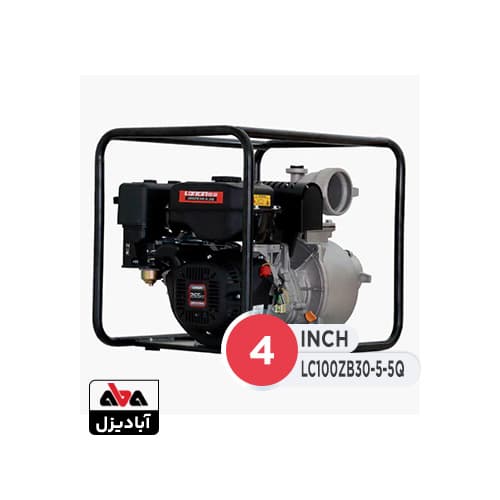 موتور پمپ بنزینی لانسین 4 اینچ مدل LC100ZB30-5.5Q