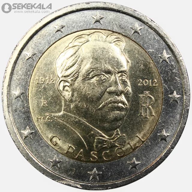 سکه 2 یورو یادبودی ایتالیا 2012 (AU)